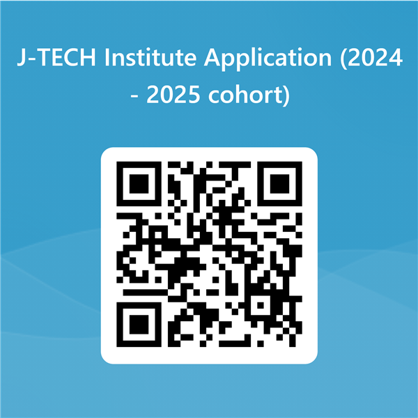 QR code for the application QR code for the application